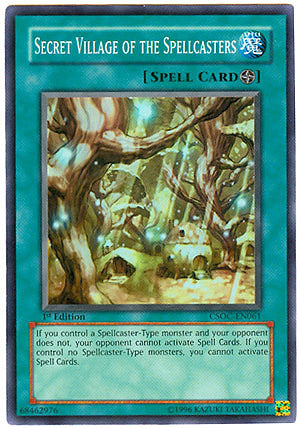 Secret Village of the Spellcasters [CSOC-EN061] Super Rare | Play N Trade Winnipeg