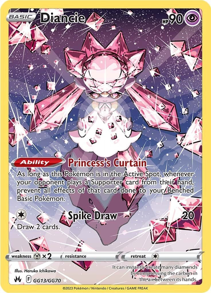 Diancie (GG13/GG70) [Sword & Shield: Crown Zenith] | Play N Trade Winnipeg