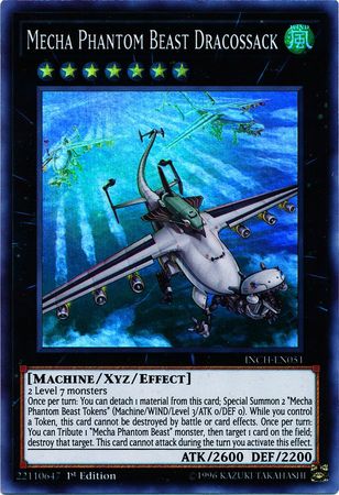 Mecha Phantom Beast Dracossack [INCH-EN051] Super Rare | Play N Trade Winnipeg
