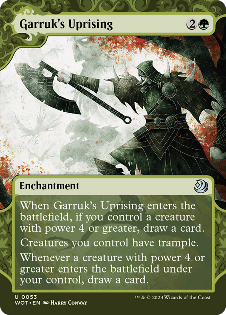 Garruk's Uprising [Wilds of Eldraine: Enchanting Tales] | Play N Trade Winnipeg