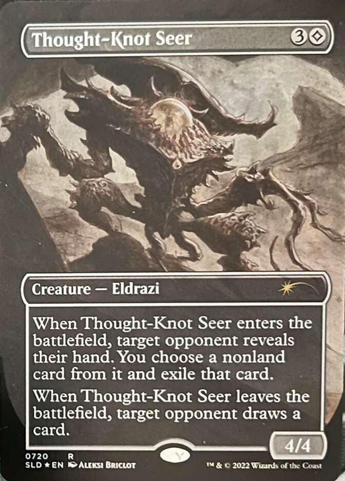 Thought-Knot Seer (720) (Borderless) [Secret Lair Drop Promos] | Play N Trade Winnipeg