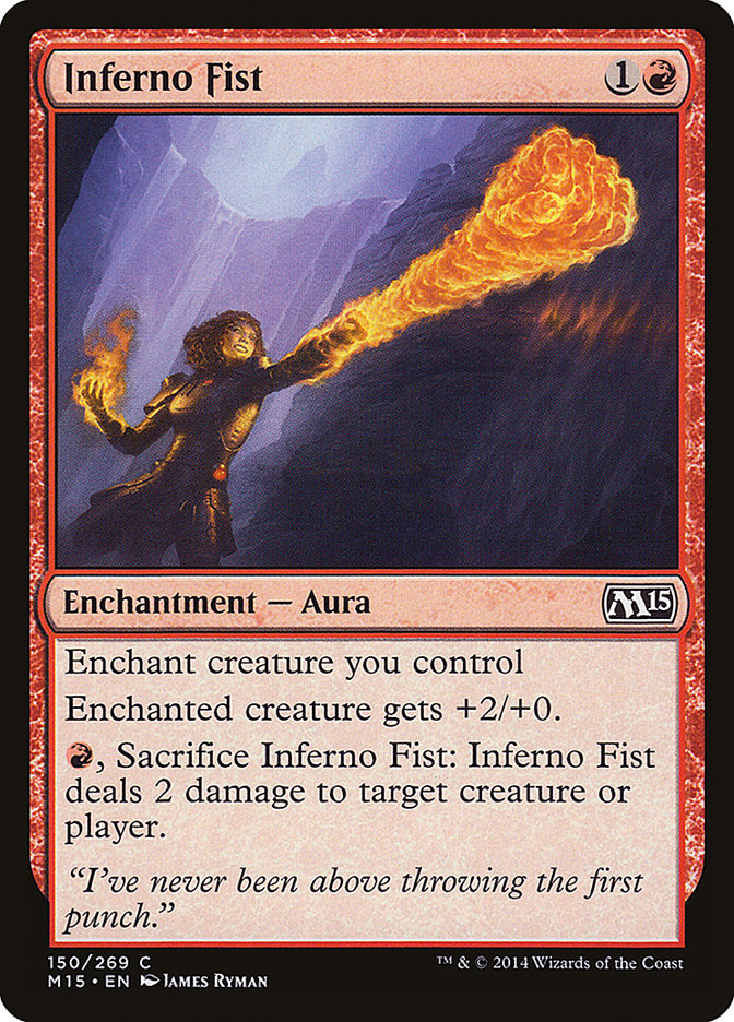 Inferno Fist [Magic 2015] | Play N Trade Winnipeg