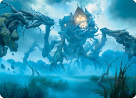 Creeping Inn Art Card [Innistrad: Midnight Hunt Art Series] | Play N Trade Winnipeg