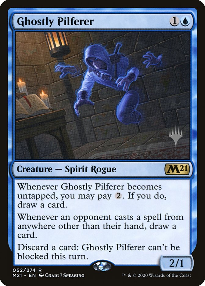 Ghostly Pilferer (Promo Pack) [Core Set 2021 Promos] | Play N Trade Winnipeg