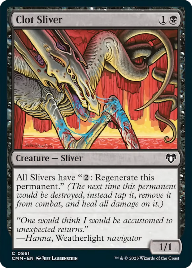 Clot Sliver [Commander Masters] | Play N Trade Winnipeg