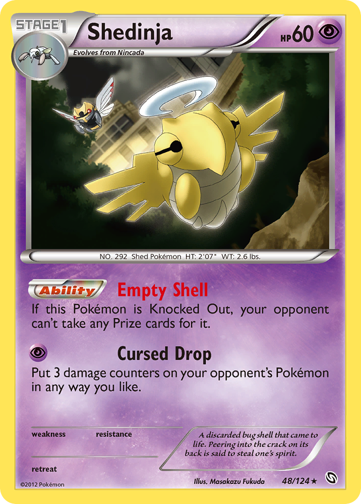 Shedinja (48/124) [Black & White: Dragons Exalted] | Play N Trade Winnipeg