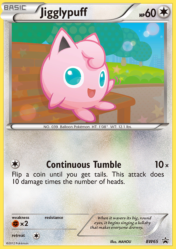 Jigglypuff (BW65) [Black & White: Black Star Promos] | Play N Trade Winnipeg