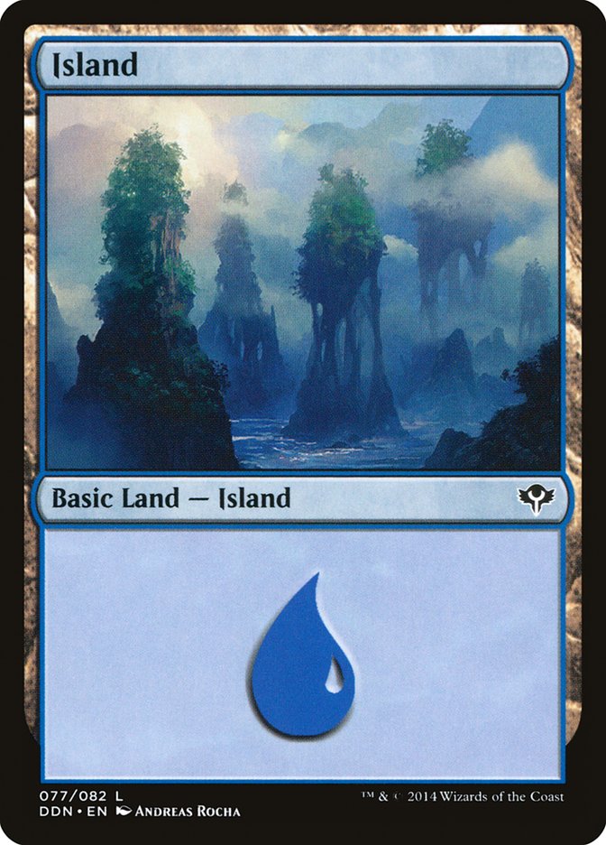 Island (77) [Duel Decks: Speed vs. Cunning] | Play N Trade Winnipeg