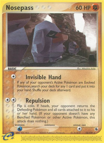 Nosepass (18/109) [EX: Ruby & Sapphire] | Play N Trade Winnipeg