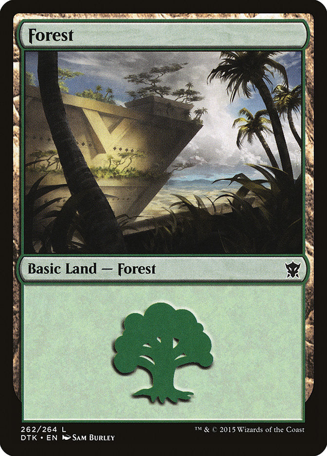 Forest (262) [Dragons of Tarkir] | Play N Trade Winnipeg