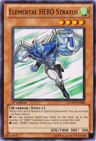 Elemental HERO Stratos [RYMP-EN008] Common | Play N Trade Winnipeg