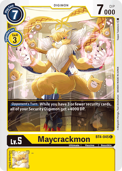 Maycrackmon [BT4-045] [Great Legend] | Play N Trade Winnipeg