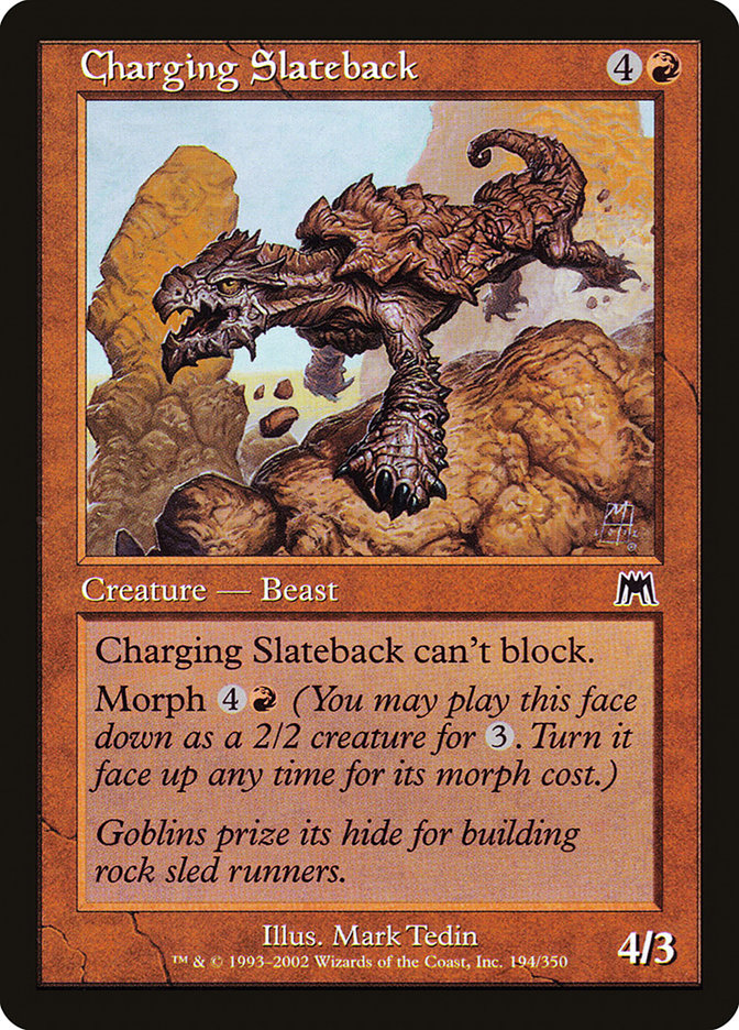 Charging Slateback [Onslaught] | Play N Trade Winnipeg