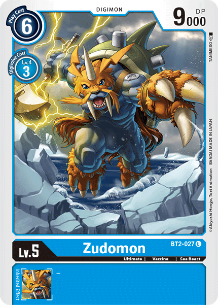 Zudomon [BT2-027] [Release Special Booster Ver.1.5] | Play N Trade Winnipeg