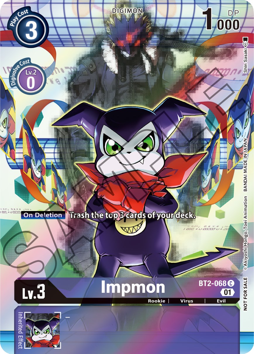 Impmon [BT2-068] (Tamer's Card Set 1) [Release Special Booster Promos] | Play N Trade Winnipeg