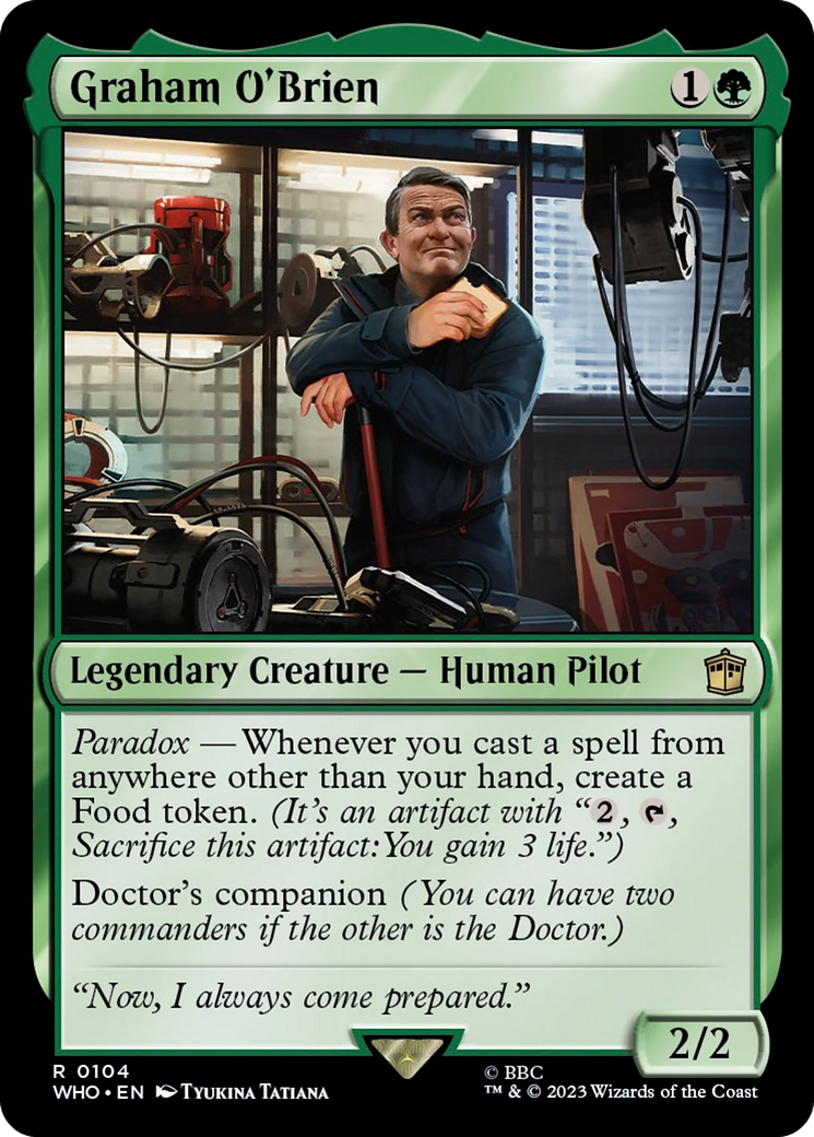 Graham O'Brien [Doctor Who] | Play N Trade Winnipeg