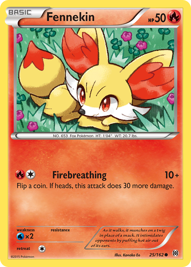 Fennekin (25/162) [XY: BREAKthrough] | Play N Trade Winnipeg