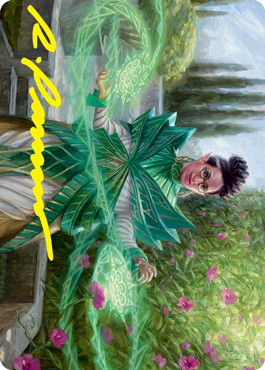 Kianne, Dean of Substance Art Card (Gold-Stamped Signature) [Strixhaven: School of Mages Art Series] | Play N Trade Winnipeg