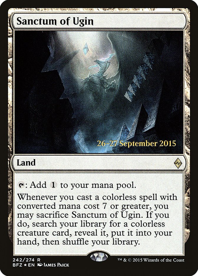 Sanctum of Ugin  [Battle for Zendikar Prerelease Promos] | Play N Trade Winnipeg