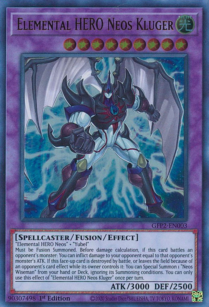Elemental HERO Neos Kluger [GFP2-EN003] Ultra Rare | Play N Trade Winnipeg
