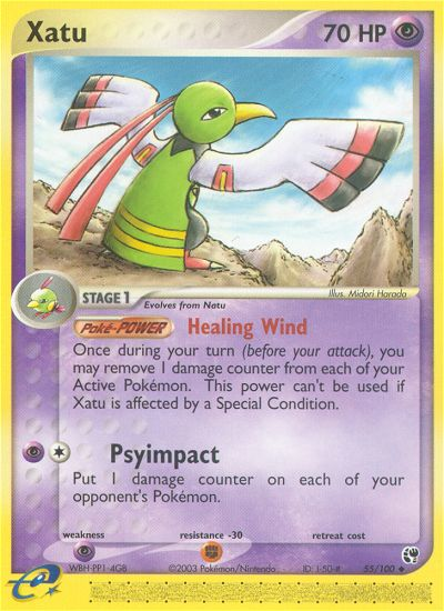 Xatu (55/100) [EX: Sandstorm] | Play N Trade Winnipeg