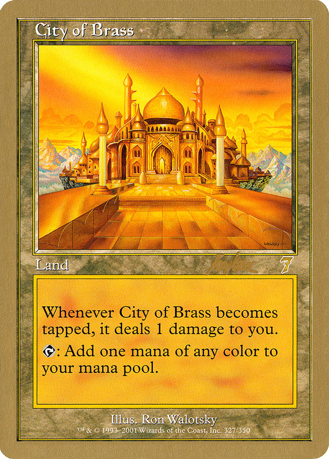 City of Brass (Brian Kibler) [World Championship Decks 2002] | Play N Trade Winnipeg