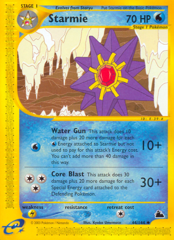 Starmie (44/144) [Skyridge] | Play N Trade Winnipeg