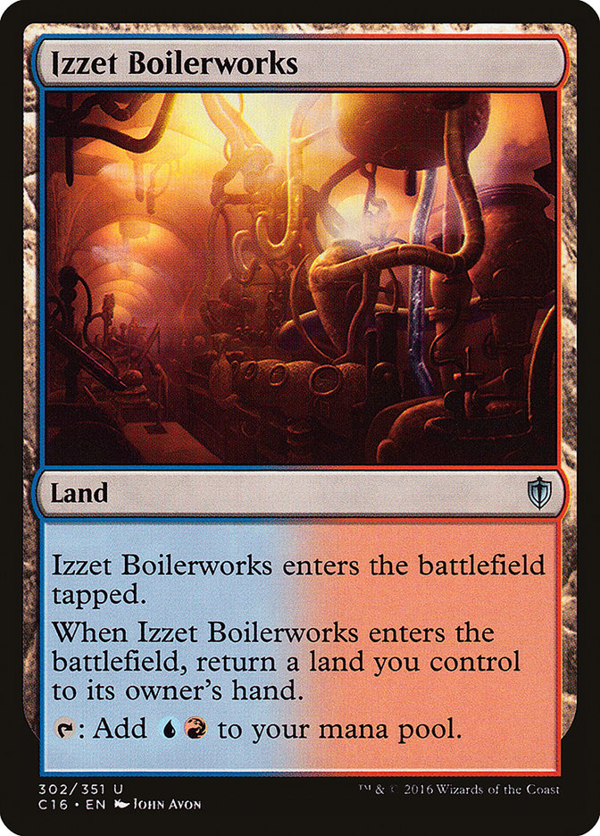 Izzet Boilerworks [Commander 2016] | Play N Trade Winnipeg