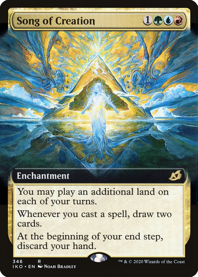 Song of Creation (Extended Art) [Ikoria: Lair of Behemoths] | Play N Trade Winnipeg