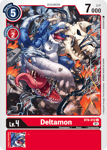 Deltamon [BT6-012] [Double Diamond] | Play N Trade Winnipeg