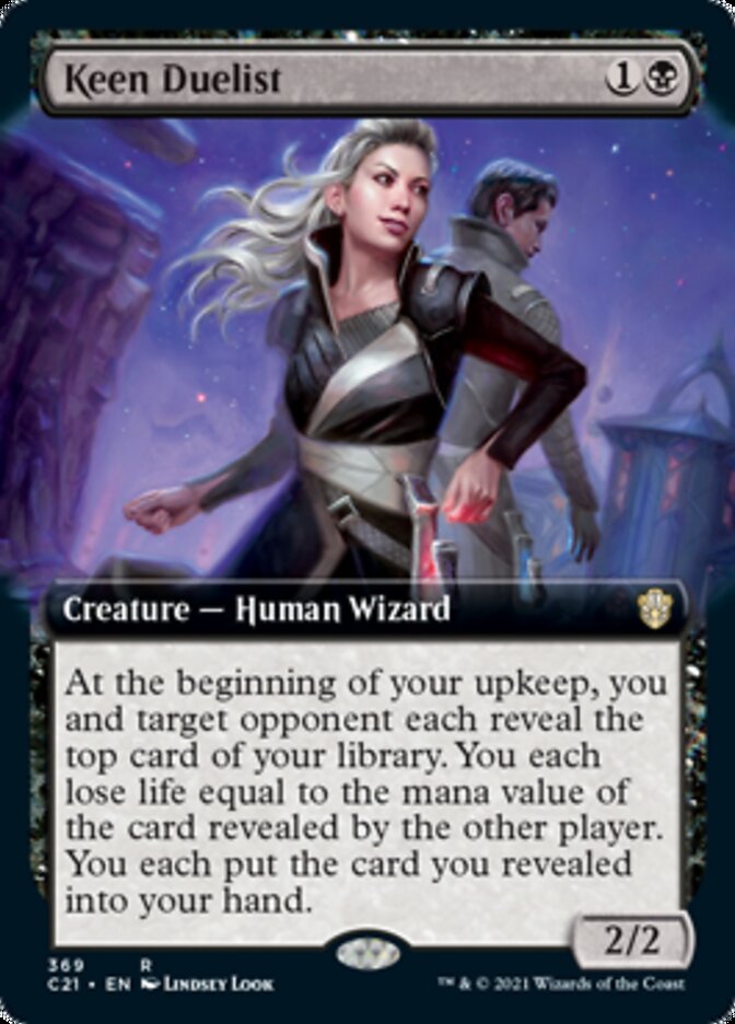 Keen Duelist (Extended) [Commander 2021] | Play N Trade Winnipeg