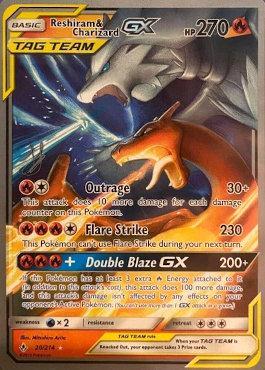 Reshiram & Charizard GX (20/214) (Perfection - Henry Brand) [World Championships 2019] | Play N Trade Winnipeg