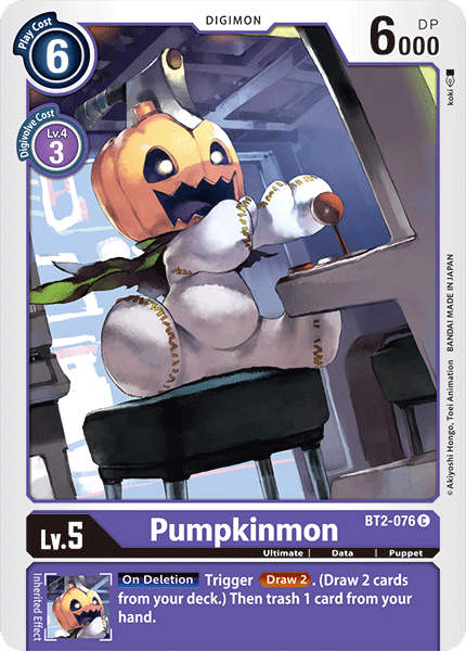 Pumpkinmon [BT2-076] [Release Special Booster Ver.1.0] | Play N Trade Winnipeg