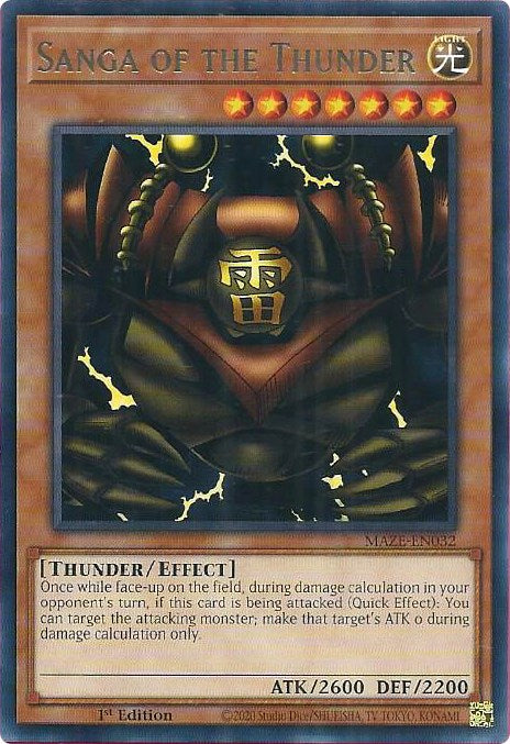 Sanga of the Thunder [MAZE-EN032] Rare | Play N Trade Winnipeg