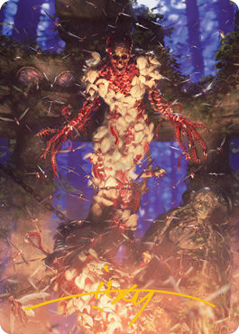 Grist, the Hunger Tide Art Card (55) (Gold-Stamped Signature) [Modern Horizons 2 Art Series] | Play N Trade Winnipeg