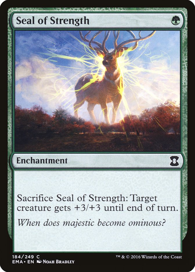 Seal of Strength [Eternal Masters] | Play N Trade Winnipeg