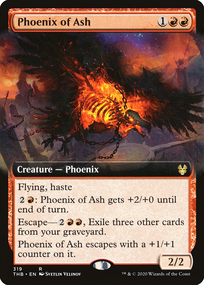 Phoenix of Ash (Extended) [Theros Beyond Death] | Play N Trade Winnipeg