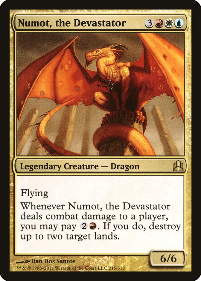 Numot, the Devastator [Commander 2011] | Play N Trade Winnipeg