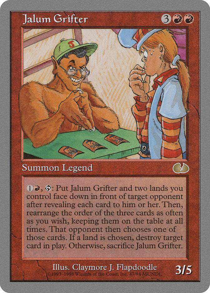 Jalum Grifter [Unglued] | Play N Trade Winnipeg