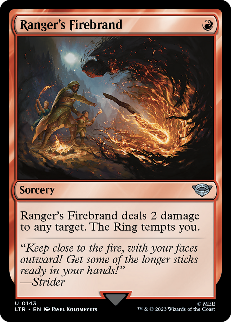 Ranger's Firebrand [The Lord of the Rings: Tales of Middle-Earth] | Play N Trade Winnipeg