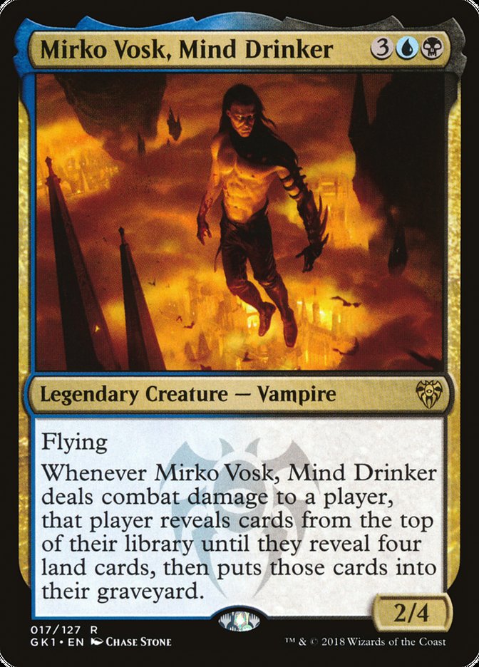 Mirko Vosk, Mind Drinker [Guilds of Ravnica Guild Kit] | Play N Trade Winnipeg