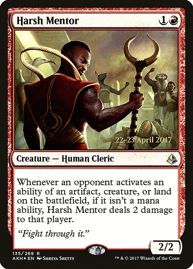 Harsh Mentor  [Amonkhet Prerelease Promos] | Play N Trade Winnipeg