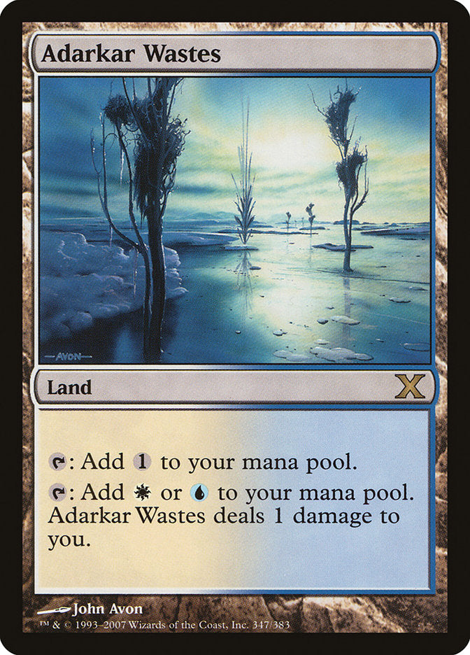 Adarkar Wastes [Tenth Edition] | Play N Trade Winnipeg