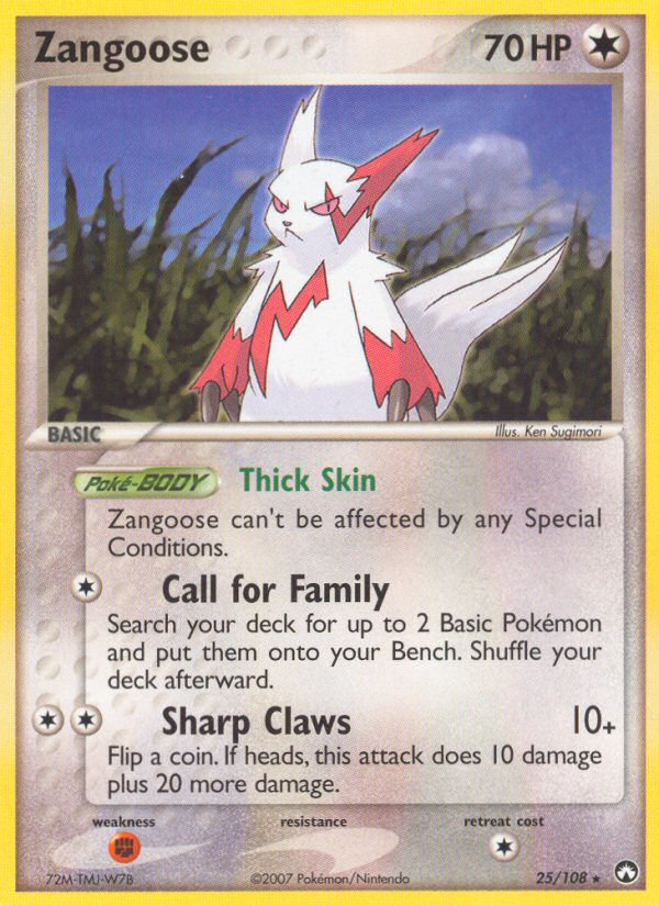 Zangoose (25/108) [EX: Power Keepers] | Play N Trade Winnipeg