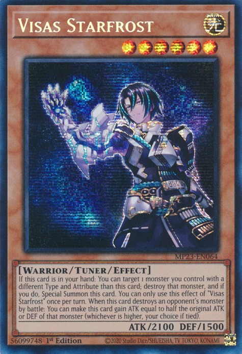 Visas Starfrost [MP23-EN064] Prismatic Secret Rare | Play N Trade Winnipeg