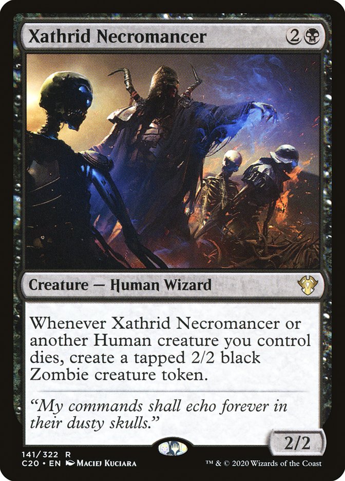 Xathrid Necromancer [Commander 2020] | Play N Trade Winnipeg