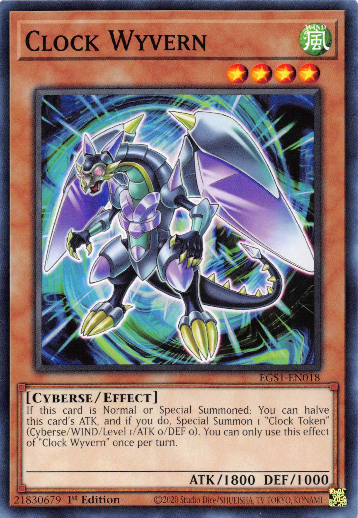 Clock Wyvern [EGS1-EN018] Common | Play N Trade Winnipeg