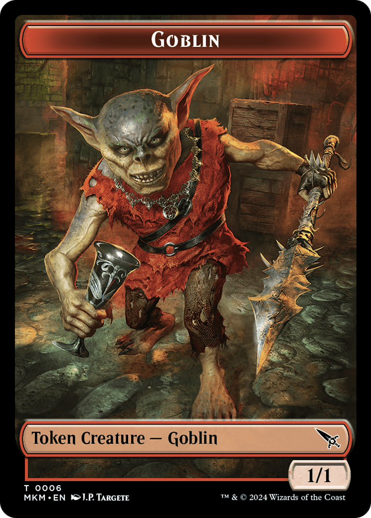 Goblin Token [Murders at Karlov Manor Tokens] | Play N Trade Winnipeg