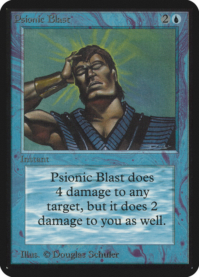 Psionic Blast [Limited Edition Alpha] | Play N Trade Winnipeg