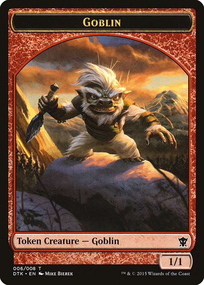 Goblin [Dragons of Tarkir Tokens] | Play N Trade Winnipeg